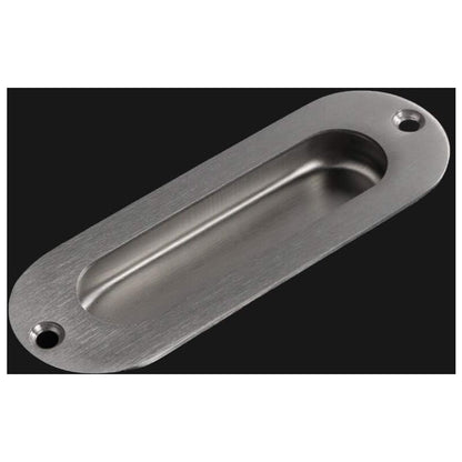 Flush Door Handle 2 Pieces Brushed Stainless Steel Flush Handle Sliding Door Handle Cupboard Door Handle With V1188-MS-227-2002