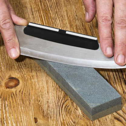 Knife Sharpening Guide Sanding Aid Angle Guide Sharpening Tools For Sharpening On Whetstone 2 Pieces Black V1188-MS-227-2009