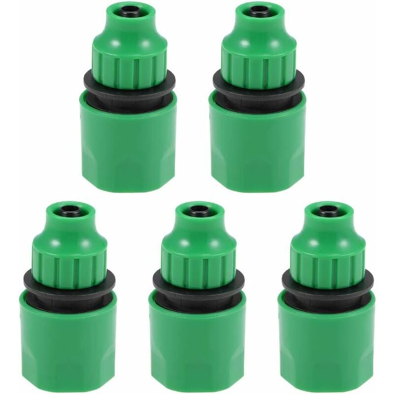 Quick Connector Hose Pipe Adapter 8Mm Inner Diameter Pipe Fitting For Garden Irrigation System 5 pcs V1188-MS-227-2011
