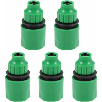 Quick Connector Hose Pipe Adapter 8Mm Inner Diameter Pipe Fitting For Garden Irrigation System 5 pcs V1188-MS-227-2011
