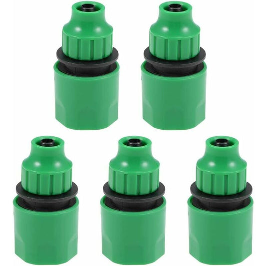 Quick Connector Hose Pipe Adapter 8Mm Inner Diameter Pipe Fitting For Garden Irrigation System 5 pcs V1188-MS-227-2011