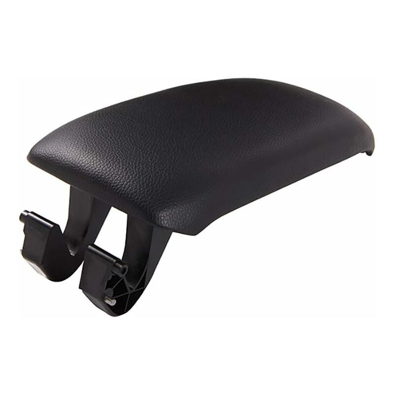 Center Armrest Lid With Base Plate, For A3 8P / A5 2003-2013, Black Leather, Oe: 8P0864245P V1188-MS-227-2020