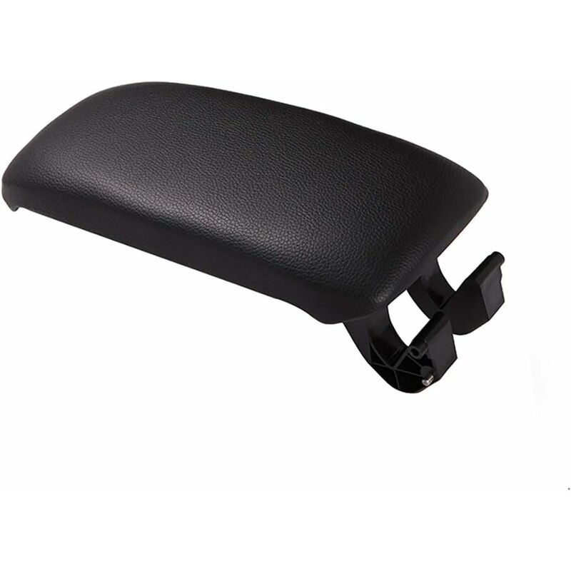 Center Armrest Lid With Base Plate, For A3 8P / A5 2003-2013, Black Leather, Oe: 8P0864245P V1188-MS-227-2020