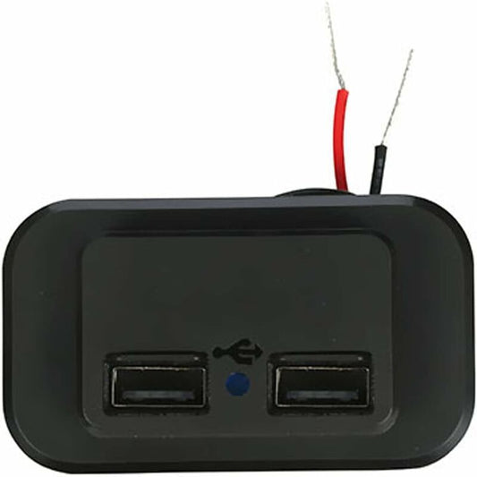 Dual Usb Car Charger Socket 12V 24V 3.1A For Motorcycle Rv Truck Atv Boat Car Camper Usb C Extension Cable V1188-MS-227-2028