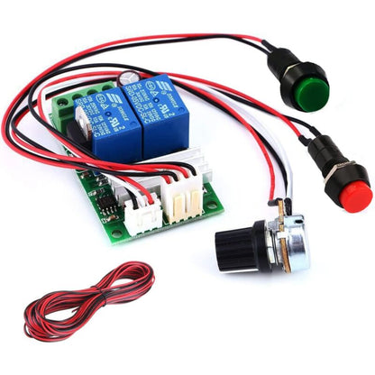 Speed Regulator 12V,Dc Motor Speed Controller (Pwm) Adjustable Reversible Switch Dc Speed, 6V 12V 24V Dc V1188-MS-227-2032