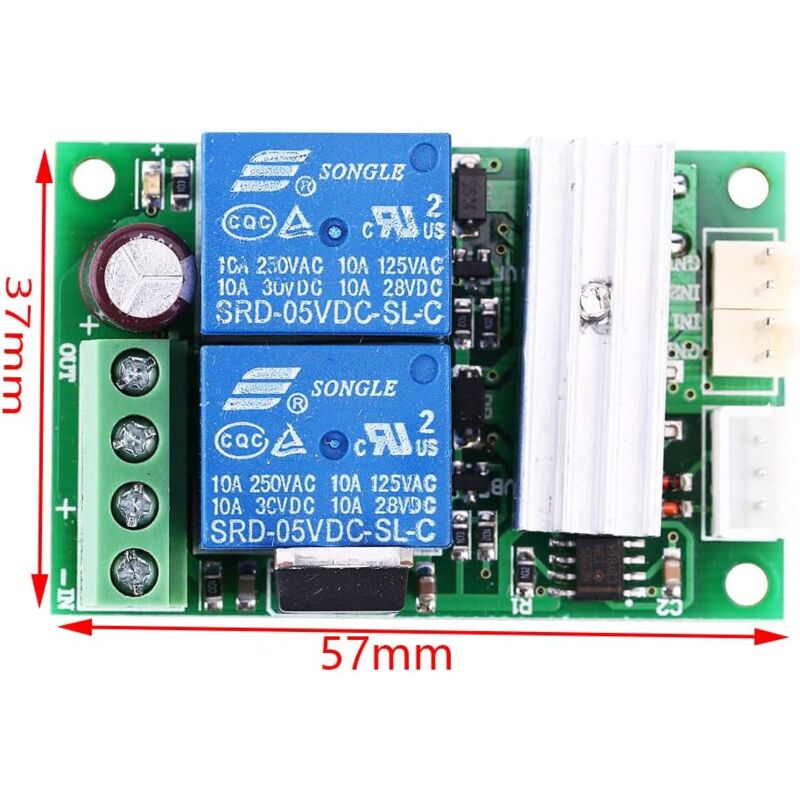 Speed Regulator 12V,Dc Motor Speed Controller (Pwm) Adjustable Reversible Switch Dc Speed, 6V 12V 24V Dc V1188-MS-227-2032