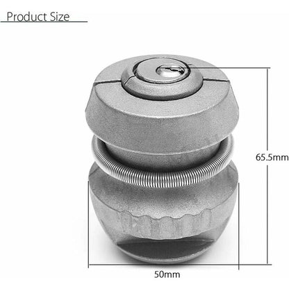Trailer Hitch Lock Anti-Theft Ball Coupling, Trailer Parts V1188-MS-227-2034