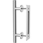 30Cm Sliding Door Handle Set, Stainless Steel Sliding Door Handle, Large Rustic Size, Suitable For Gates, V1188-MS-227-2036