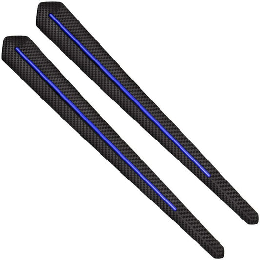 2 pcs Car Bumper Protector Strips, Universal Car Sticker Bumper Protection Front Rear Edge Anti-Collision V1188-MS-227-2043