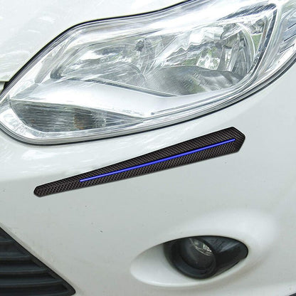 2 pcs Car Bumper Protector Strips, Universal Car Sticker Bumper Protection Front Rear Edge Anti-Collision V1188-MS-227-2043