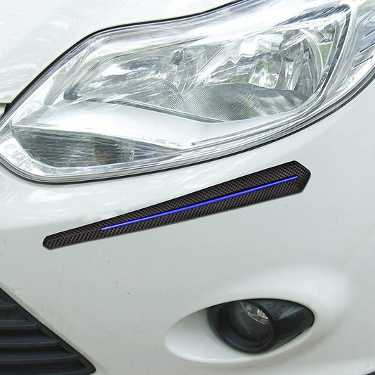 2 pcs Car Bumper Protector Strips, Universal Car Sticker Bumper Protection Front Rear Edge Anti-Collision V1188-MS-227-2043