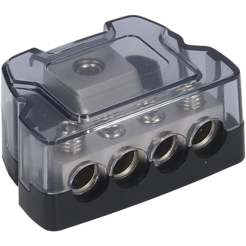 4 Way Power Distribution Block Fuse Holder Amp Fuse Distribution Block Car Audio Splitter V1188-MS-227-2044