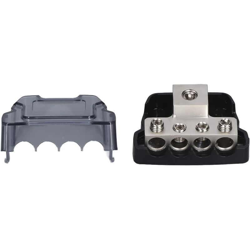 4 Way Power Distribution Block Fuse Holder Amp Fuse Distribution Block Car Audio Splitter V1188-MS-227-2044