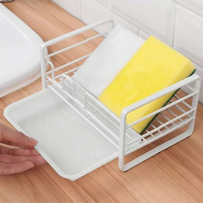 Sink Caddy With Removable Tray, Kitchen Sink Organizer, White V1188-MS-227-2048
