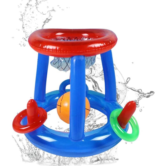 Pool Basketball Hoop - Inflatable Basketball Stand For Swimming Pool Floating Pool Basketball Outdoor Water V1188-MS-227-2051