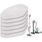 Reusable Microfiber Replacement Pads Compatible With Polti Vaporetto Washable Steam Cleaner Refill Pads (6 V1188-MS-227-2054