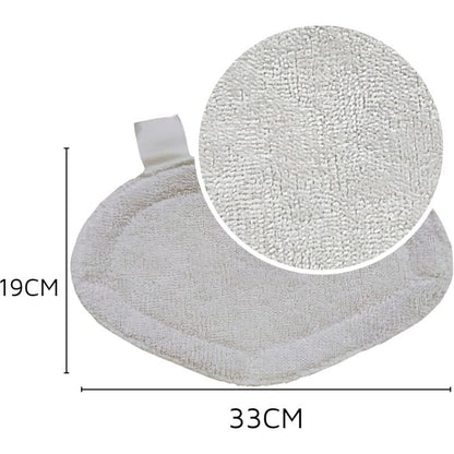 Reusable Microfiber Replacement Pads Compatible With Polti Vaporetto Washable Steam Cleaner Refill Pads (6 V1188-MS-227-2054