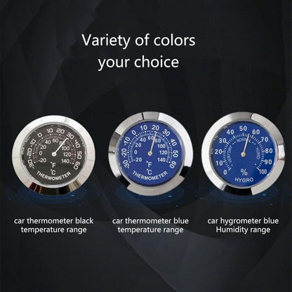 Auto Car Vehicle Thermometer/Hygrometer Clock Mini Small Classic DAshboard Thermometer Car Cool Decoration V1188-MS-227-2064