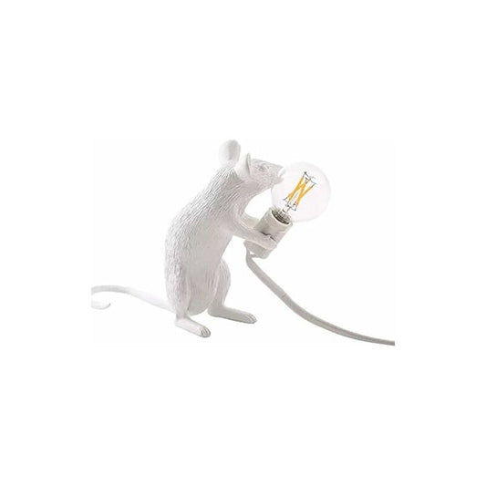 Table Lamp Mouse Shape Resin Desk Lamp Bedside Lamp Light Home Bedroom Decor E12 Base V1188-MS-227-2065