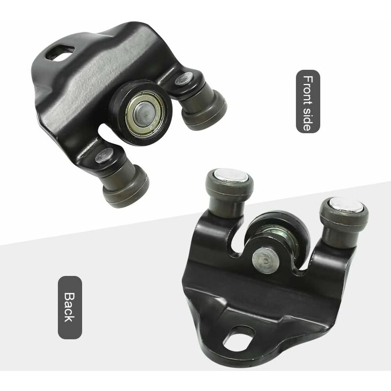 3 pcs Set Left Sliding Door Guide ROllers For Transit Mk6 Mk7 Left 1667675 (Top + Middle + Bottom) V1188-MS-227-2072