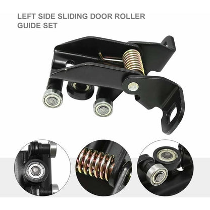3 pcs Set Left Sliding Door Guide ROllers For Transit Mk6 Mk7 Left 1667675 (Top + Middle + Bottom) V1188-MS-227-2072