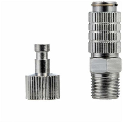 Airbrush Quick Release Adapter Airbrush Quick Disconnect Coupler Connection Adapter Air Brush Fitting Bsp 1/8 V1188-MS-227-2080