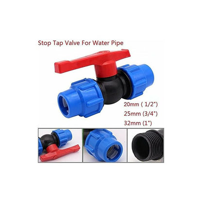 Plastic Ball Valve For 32Mm Compression Pipe V1188-MS-227-2088