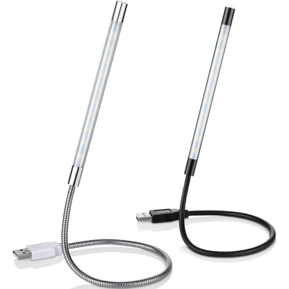 2 Pieces Usb LED Reading Lights Stick Flexible Usb Book Light Dimmable LED Usb Light Touch Gooseneck For V1188-MS-227-2089