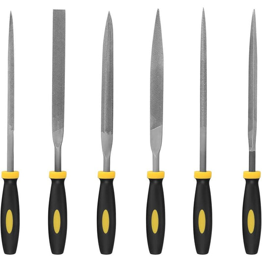 6 Pieces File Set, Files And Rasps, Needle Files, Diamond Rasp Files For Wood/Metal/Workshop/Plastics Repair V1188-MS-227-2094