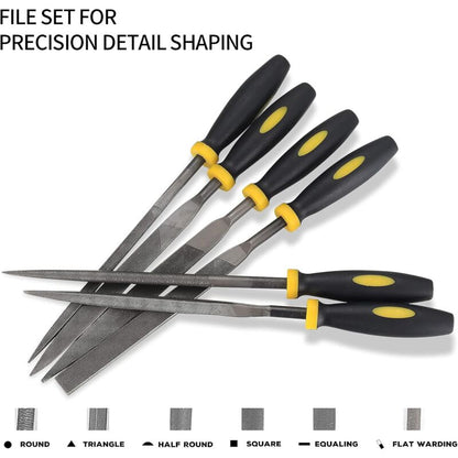 6 Pieces File Set, Files And Rasps, Needle Files, Diamond Rasp Files For Wood/Metal/Workshop/Plastics Repair V1188-MS-227-2094