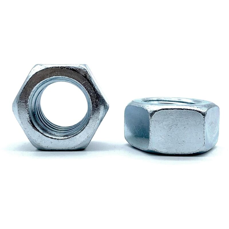 Nut 50 Hexagonal Nut M6 5Mm X 10Mm Galvanized Steel Din 934 Nut M6 For Bolts And Nuts, Coupling Elements, V1188-MS-227-2100
