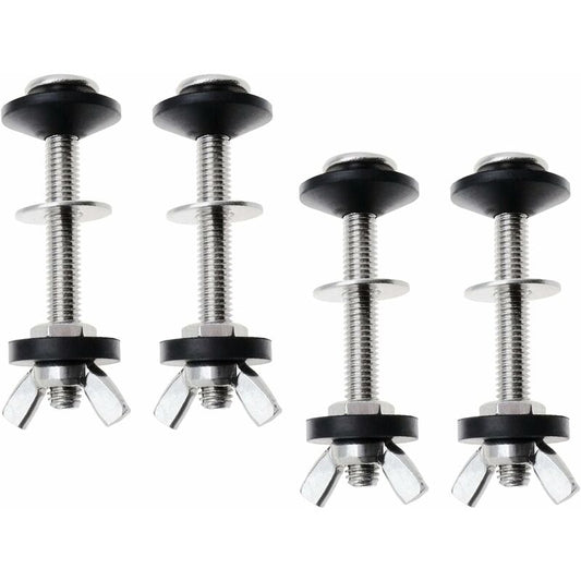 Toilet Tank Bolts And Washers, 4 Pack Toilet Bolts, Stainless Steel Washing Tool Accessories For Split Toilets V1188-MS-227-2102