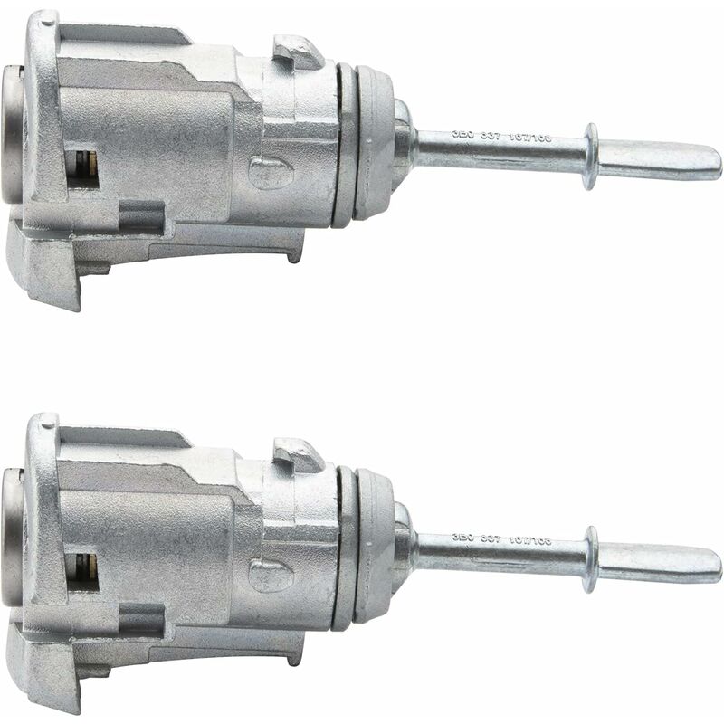 Front Left Right Door Lock Cylinder Compatible With Golf Iv Bora Passat B5 Skoda Fabia 3B0837167 3B0837168 V1188-MS-227-2104