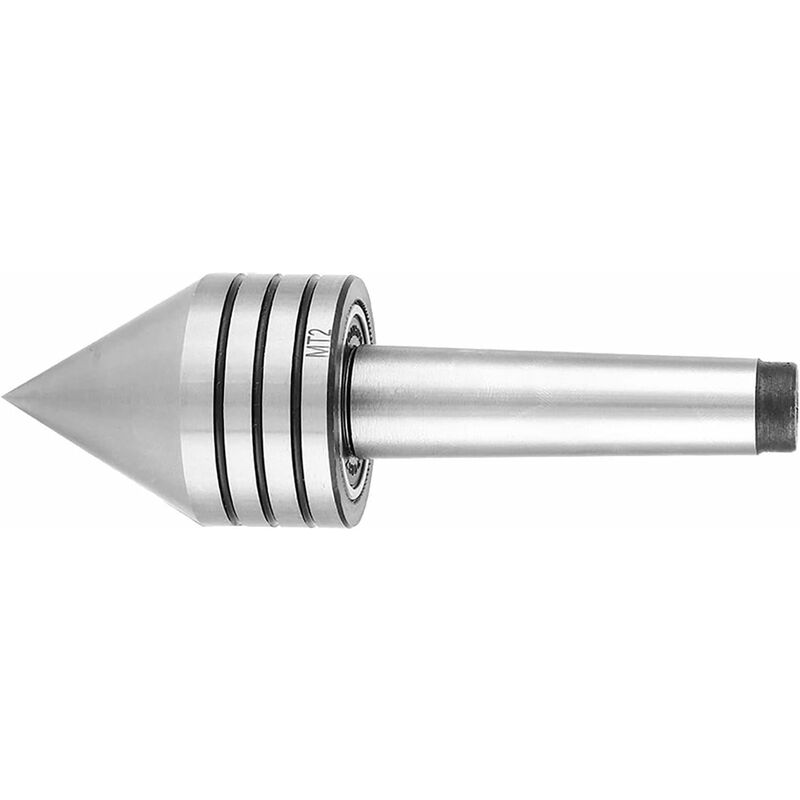 Lathe Turning Tool Mt2 Heavy Duty Live Bearing Tailstock Center Metal Woodturning Tools Single Lathe Tool V1188-MS-227-2115
