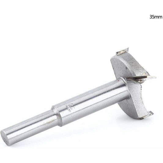 Forstner Wood Drill Bit Cemented Carbide Forstner Bits Flat Hole Saw Drilling Tool (35Mm) V1188-MS-227-2117
