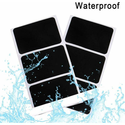 150 pcs Reusable Kitchen Organizer Labels Stickers Kit With Liquid Chalk Markers, Removable Blackboard Labels V1188-MS-227-2130