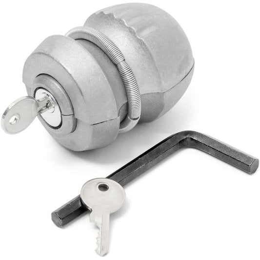 1 Zinc Alloy Trailer Hitch Hook Ball Coupling Anti-Theft Device Trailer Accessories Caravan Lock Bolt 50Mm V1188-MS-227-2132
