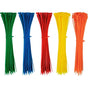 500 Pieces Colorful Plastic Cable Ties 200Mm X 2.8Mm Self-Locking Nylon Electrical Cable Ties For Gardening V1188-MS-227-2142