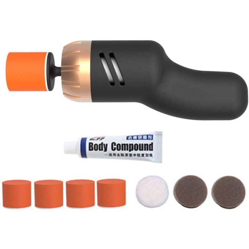 Car Polishing Machine 60W Mini Electric Car Scratch Removal Machine Car Polisher Sander Buffer Variable Speed V1188-MS-227-2156