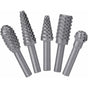 ROtary Burr Set Power Tools Wood Grinding Solid Steel Rasp Carbide Wood Carving Tool For Drill Bits For V1188-MS-227-2160