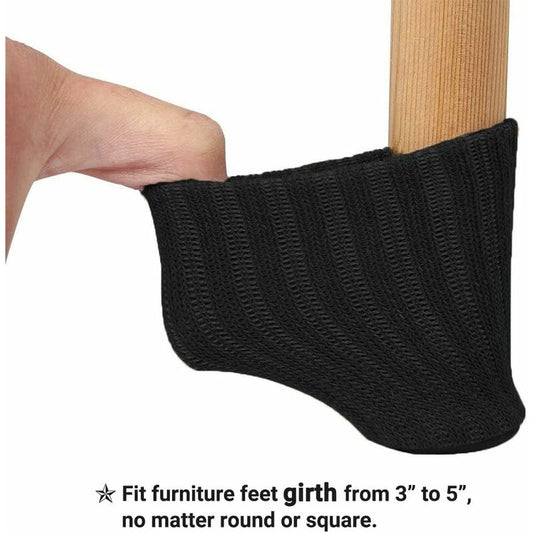 24 pcs Felt Furniture Chair Socks, Table Covers Furniture Caps Feet Pads Floor Protectors - Prevent Scratches V1188-MS-227-2161