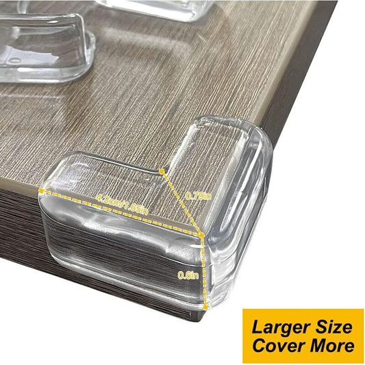 20 pcs Table Corner Protector, Table And Furniture Corner Protection, Transparent Corner Protector For Baby V1188-MS-227-2163