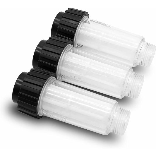 Water Filter With Filter Insert For Pressure Washers 4.730-059.0 - 3/4" Fitting For K2 To K7 - 3 Pack V1188-MS-227-2167