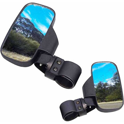 Motorcycle Rearview Mirror Knobs 50Mm 44Mm Universal With Bracket 2 pcs Replacement For Utv Rzr 900 Xp 1000 V1188-MS-227-2168
