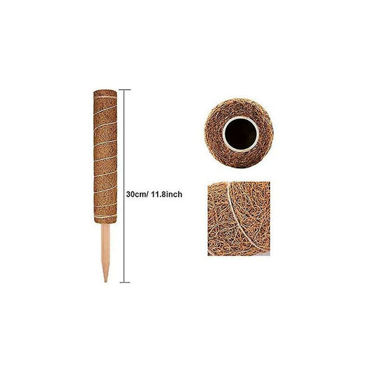 2 pcs Plant Stake, Coco Stake, Coco Pole, Coco Stick For Home Garden Climbing Plants Plant Support Extension V1188-MS-227-2172