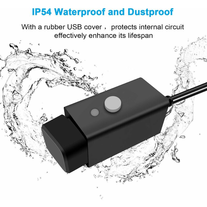 Waterproof Motorcycle Usb Charger With Switch 5V Dual Ports V1188-MS-227-2193