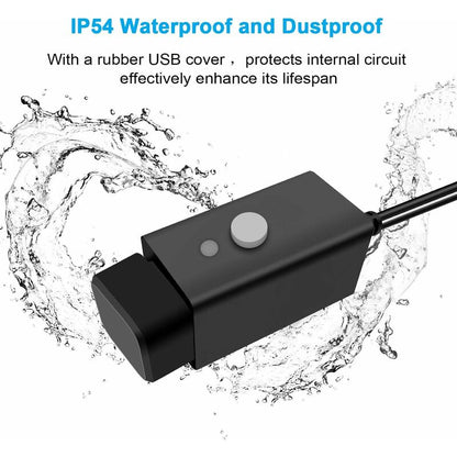Waterproof Motorcycle Usb Charger With Switch 5V Dual Ports V1188-MS-227-2193