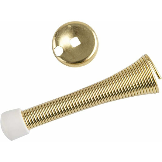 12 Pack Spring Door Stops - Polished Brass V1188-MS-227-2198