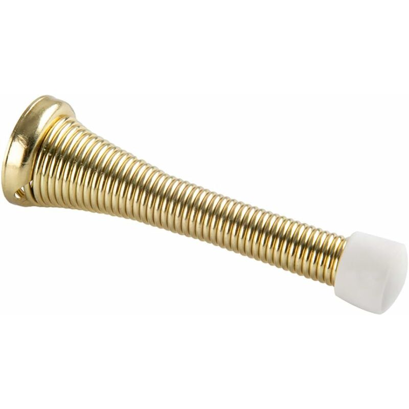 12 Pack Spring Door Stops - Polished Brass V1188-MS-227-2198