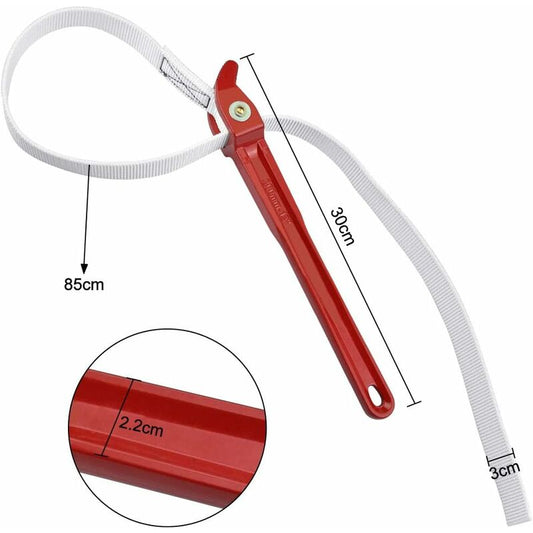 Universal Strap Wrench Rubber Strap Wrench 85Cm Oil Filter Strap Wrench For Jar Opener Tractor Oil Filter V1188-MS-227-2202